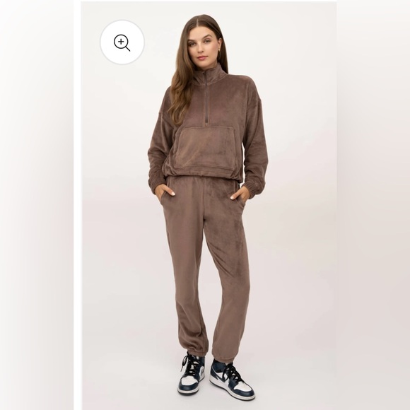 90 Degree By Reflex Go Out With A Bang Pullover + Jogger Set Size L - Picture 1 of 15